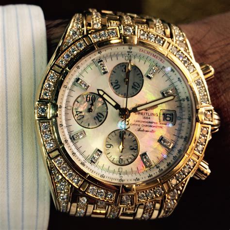 breitling goldsmiths|gold diamond Breitling watches.